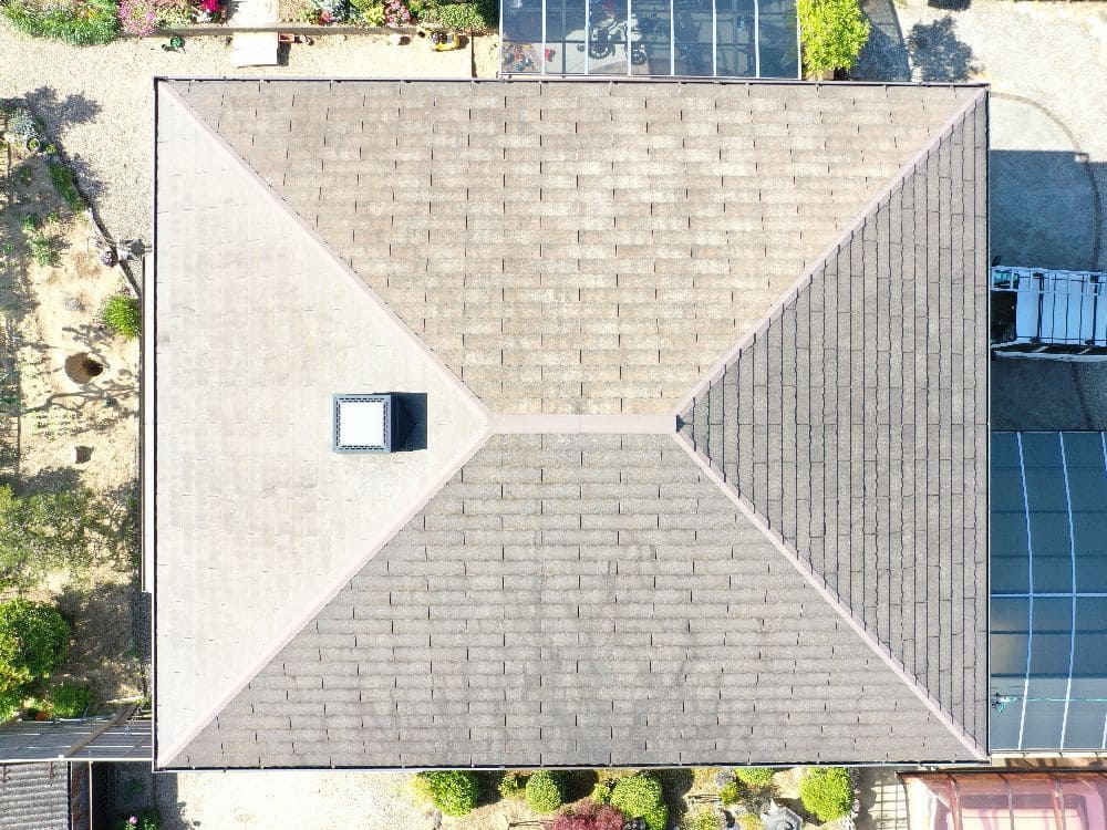 津市の外壁塗装、屋根工事をリペイント匠が施工した写真