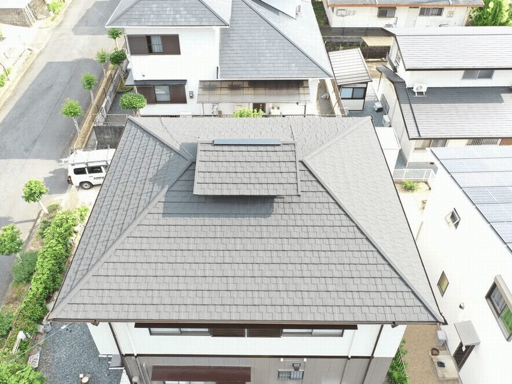 伊勢市の外壁塗装、屋根工事をリペイント匠が施工した写真