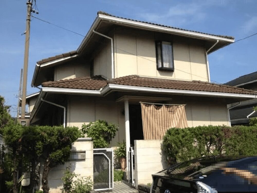 (津)施工前 津市の外壁塗装をリペイント匠が施工した写真