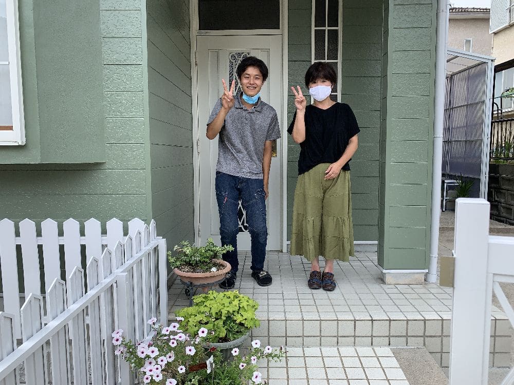 津市の外壁塗装をリペイント匠が施工した写真