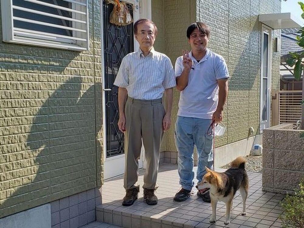 伊勢市の外壁塗装をリペイント匠が施工した写真