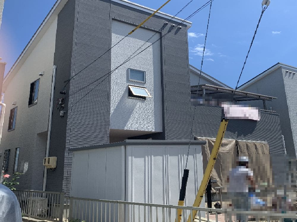 鈴鹿市の外壁塗装をリペイント匠が施工した写真
