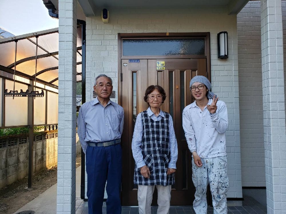 K様(津)2ショット 津市の外壁塗装をリペイント匠が施工した写真
