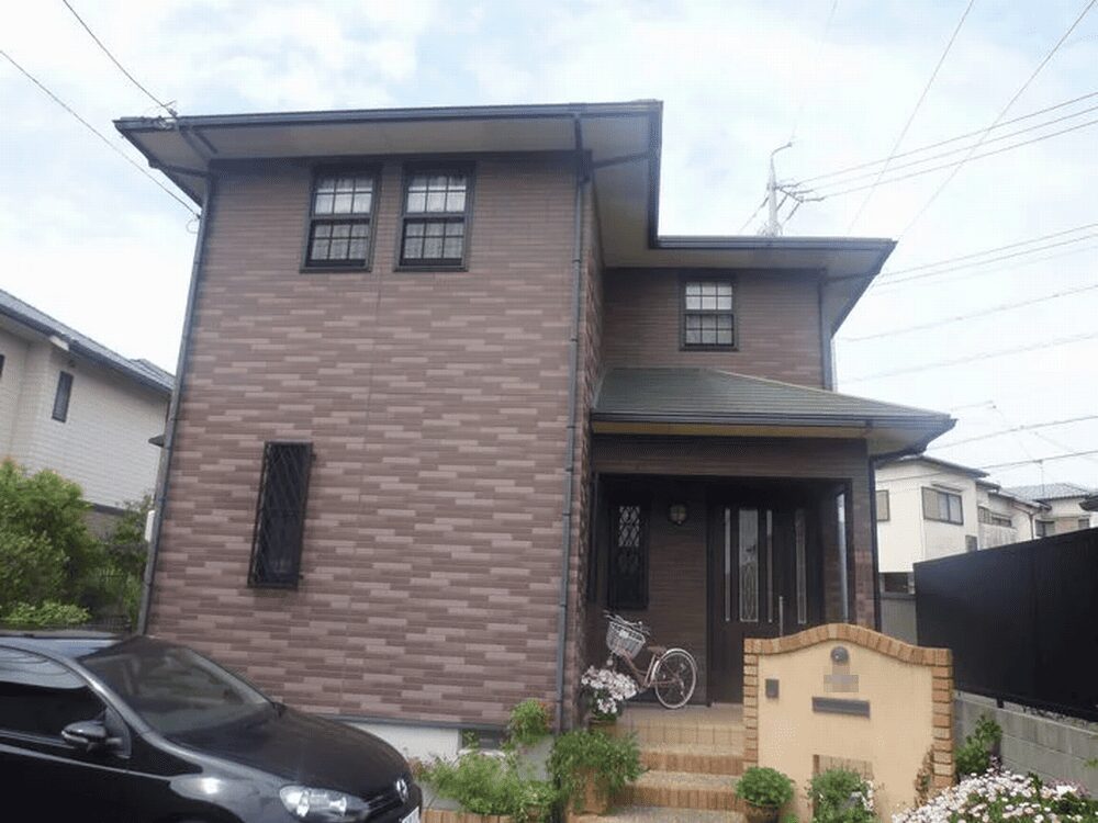 四日市市の外壁塗装をリペイント匠が施工した写真
