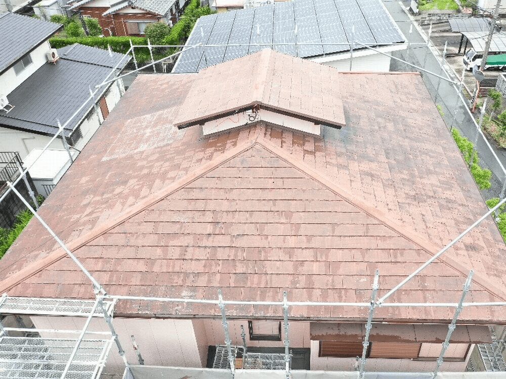 伊勢市の外壁塗装、屋根工事をリペイント匠が施工した写真