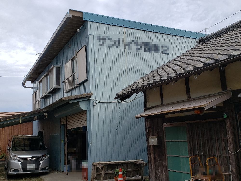 津市の外壁塗装,工事をリペイント匠が施工した写真