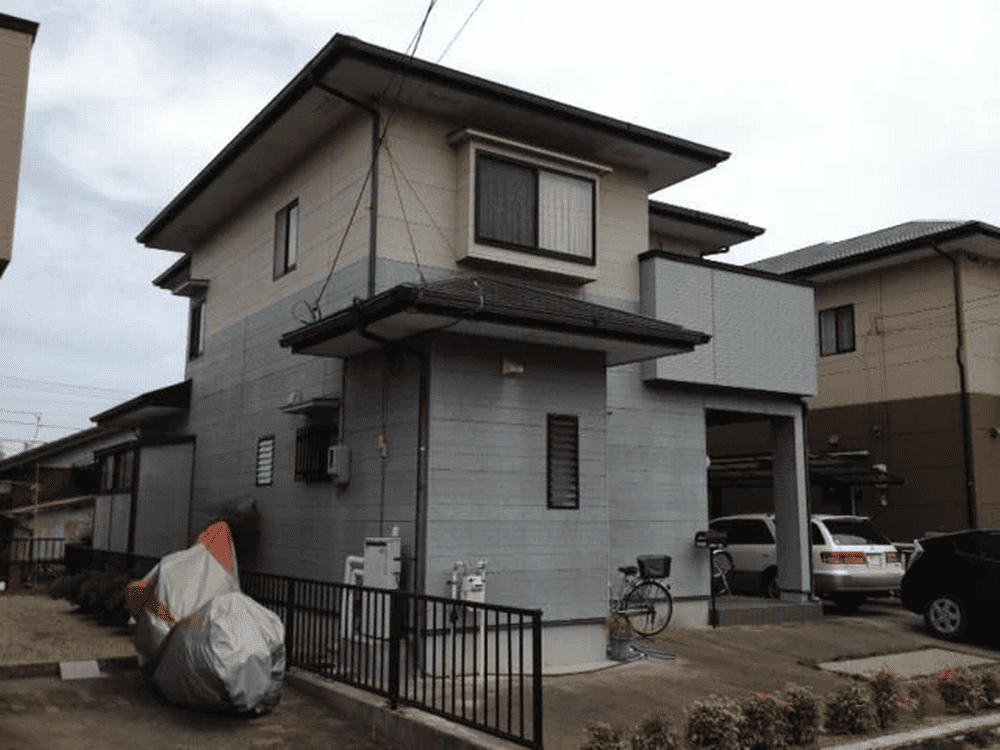 四日市市の外壁塗装をリペイント匠が施工した写真