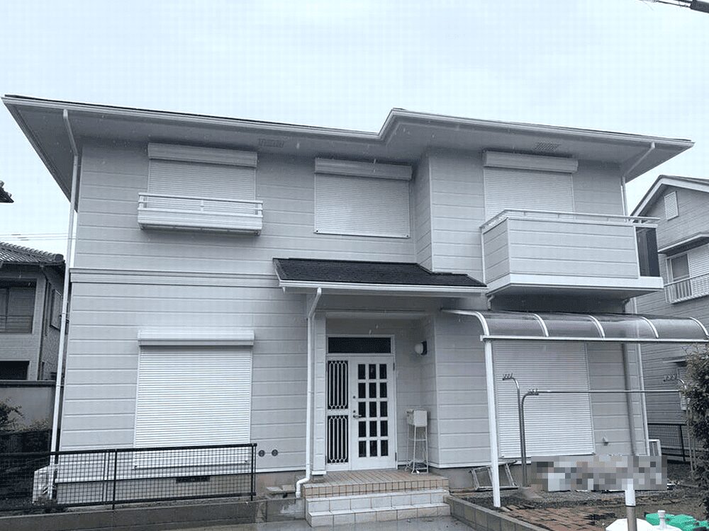 H様(鈴鹿)施工後 鈴鹿市の外壁塗装をリペイント匠が施工した写真