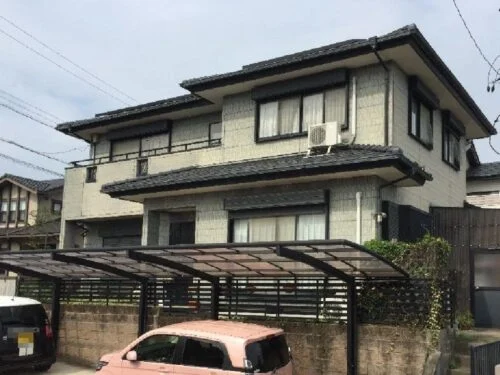 津市の外壁塗装をリペイント匠が施工した写真