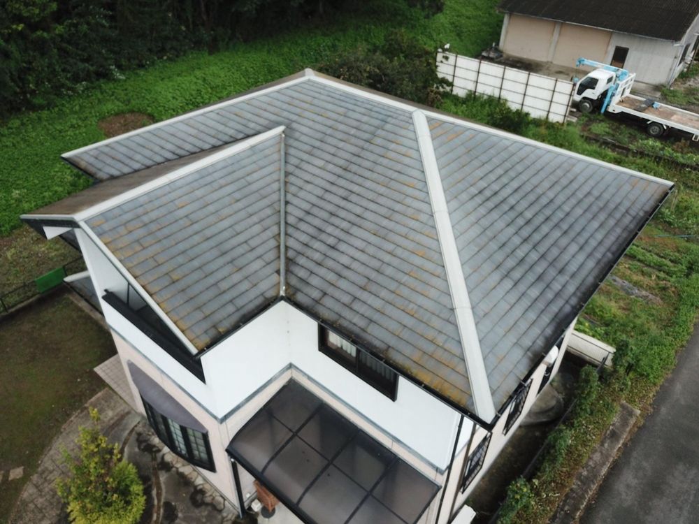 施工前(屋根) 2 屋根塗装、雨漏り、リペイント匠