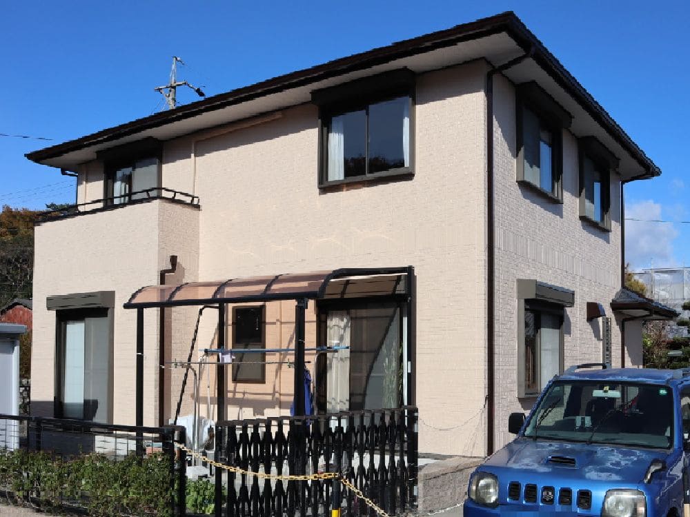 N様(鈴鹿)施工後 (5) 鈴鹿市の外壁塗装をリペイント匠が施工した写真