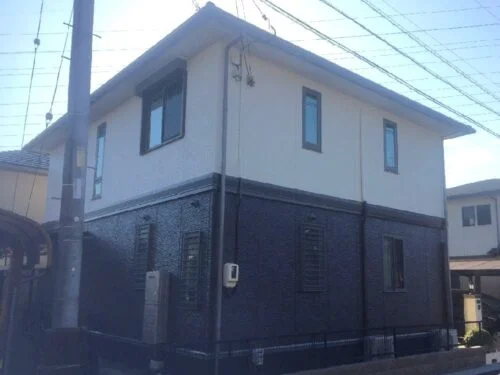 鈴鹿市の外壁塗装をリペイント匠が施工した写真