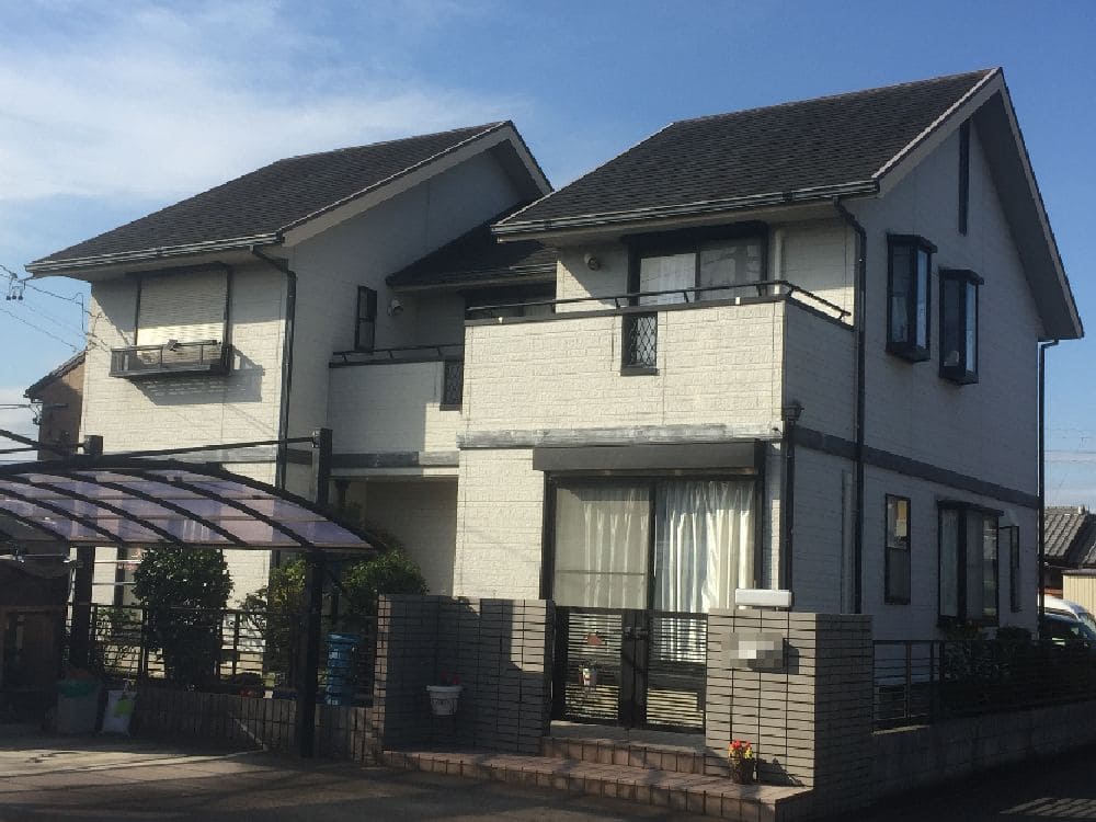 N様(鈴鹿)施工前 鈴鹿市の外壁塗装、屋根塗装をリペイント匠が施工した写真