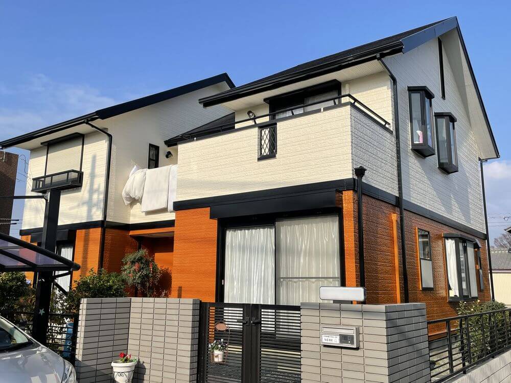 鈴鹿市の外壁塗装、屋根塗装をリペイント匠が施工した写真