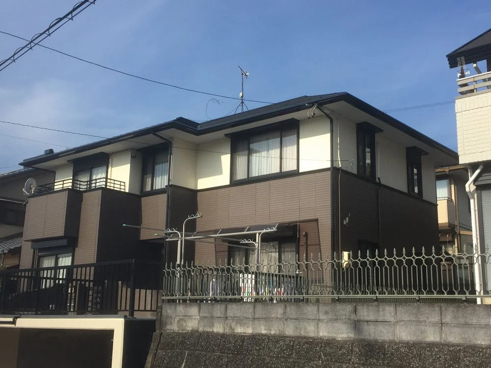 伊勢市の外壁塗装をリペイント匠が施工した写真