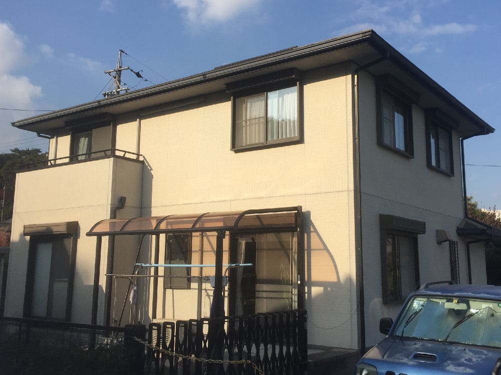 N様(鈴鹿)施工前 (4) 鈴鹿市の外壁塗装をリペイント匠が施工した写真
