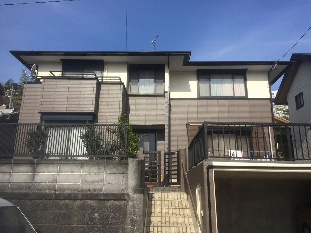 伊勢市の外壁塗装をリペイント匠が施工した写真
