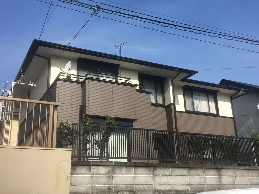 伊勢市の外壁塗装をリペイント匠が施工した写真