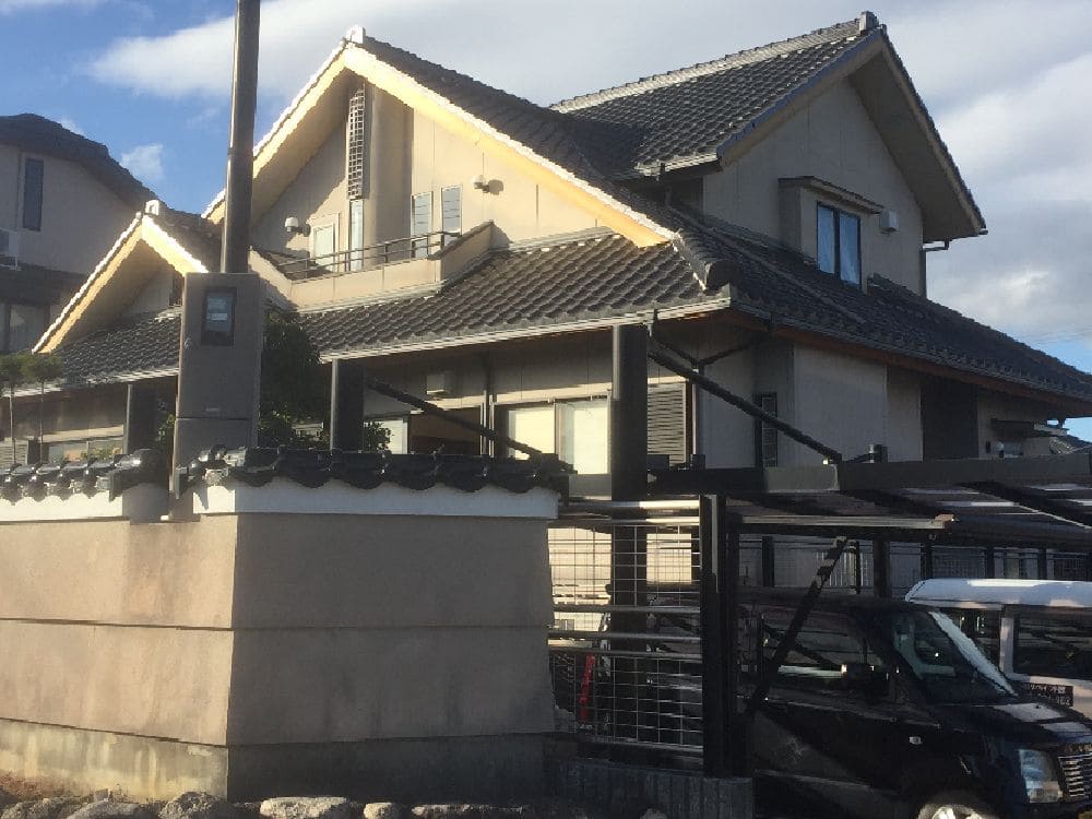 鈴鹿市の外壁塗装をリペイント匠が施工した写真