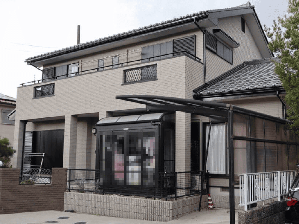 津市の外壁塗装をリペイント匠が施工した写真