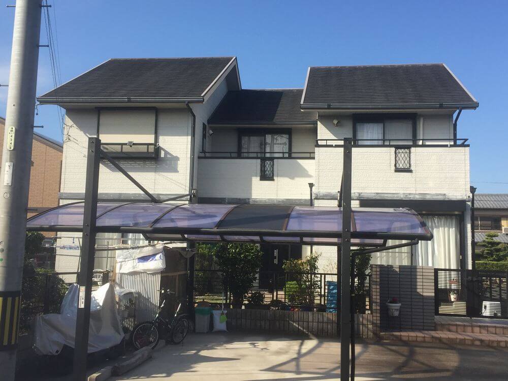 三重県鈴鹿市N様【外壁塗装・屋根塗装】フッ素：施工前