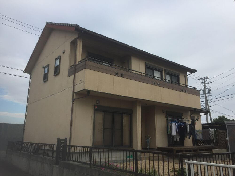施工前 3 (19) (1) 三重県鈴鹿市G様邸【無機塗料】施工前