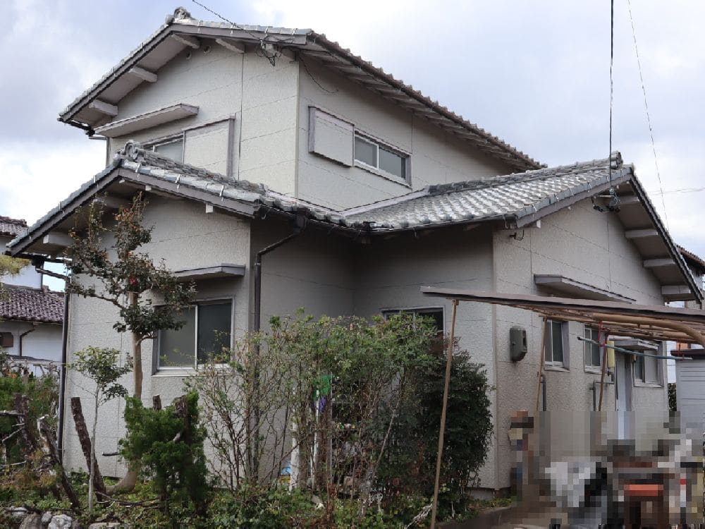 鈴鹿市の外壁塗装をリペイント匠が施工した写真