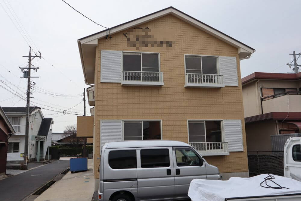 外壁塗装、屋根塗装、リペイント匠、アパート