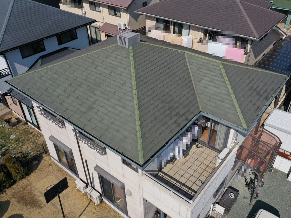 鈴鹿市の外壁塗装、屋根塗装をリペイント匠が施工した写真