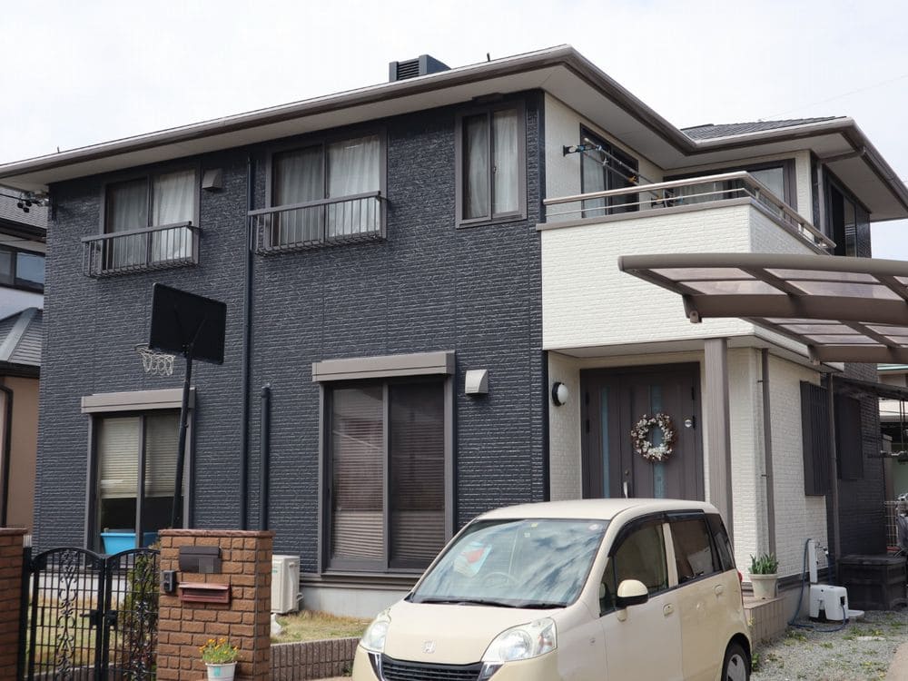 鈴鹿市の外壁塗装、屋根塗装をリペイント匠が施工した写真