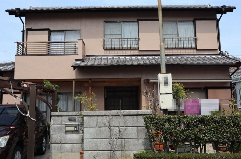 鈴鹿市の外壁塗装をリペイント匠が施工した写真