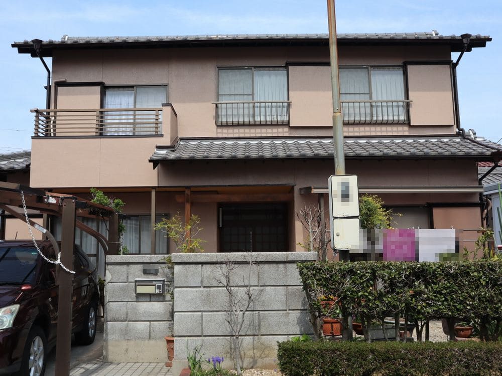 鈴鹿市の外壁塗装をリペイント匠が施工した写真