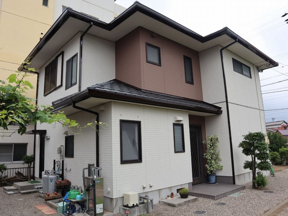 鈴鹿市の外壁塗装をリペイント匠が施工した写真