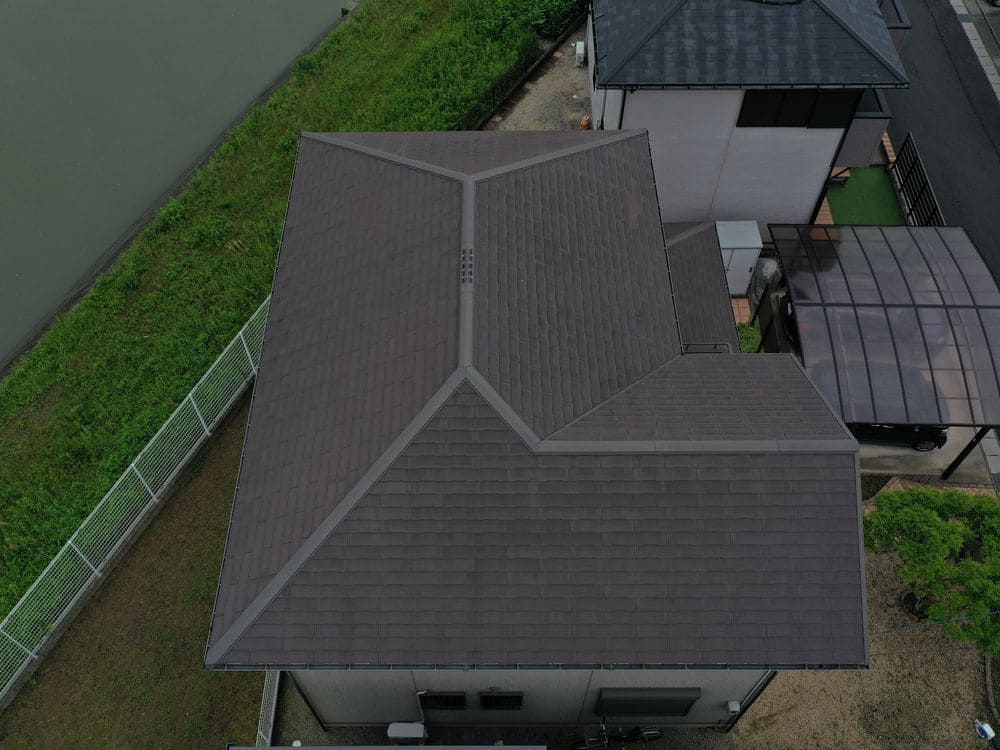 鈴鹿_施工前(屋根) 5 鈴鹿市の外壁塗装、屋根カバー工事をリペイント匠が施工した写真