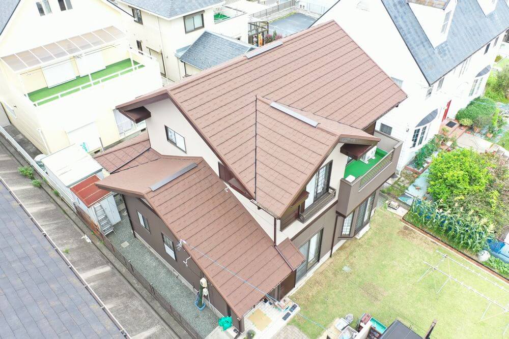 施工後(屋根) 2 (2) (1) 鈴鹿市、屋根カバー工法、リペイント匠