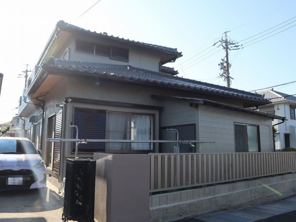 鈴鹿市の外壁塗装をリペイント匠が施工した写真