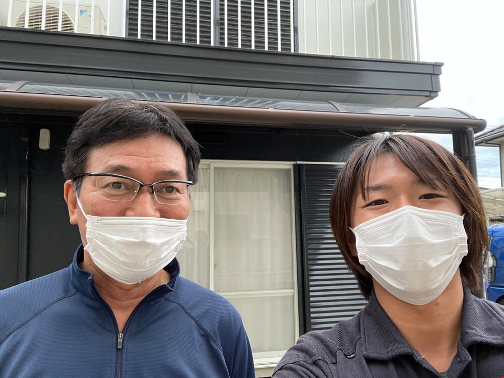 2ショット copy 外壁塗装 鈴鹿市 フッ素 無機塗料