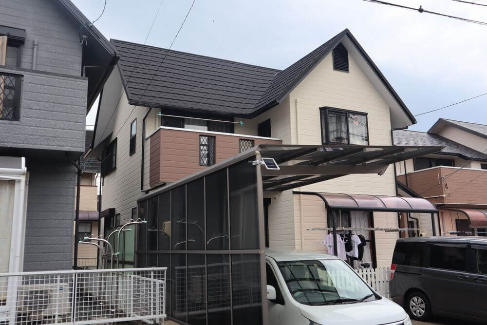 外壁塗装 屋根カバー工事 無機塗料 リペイント匠