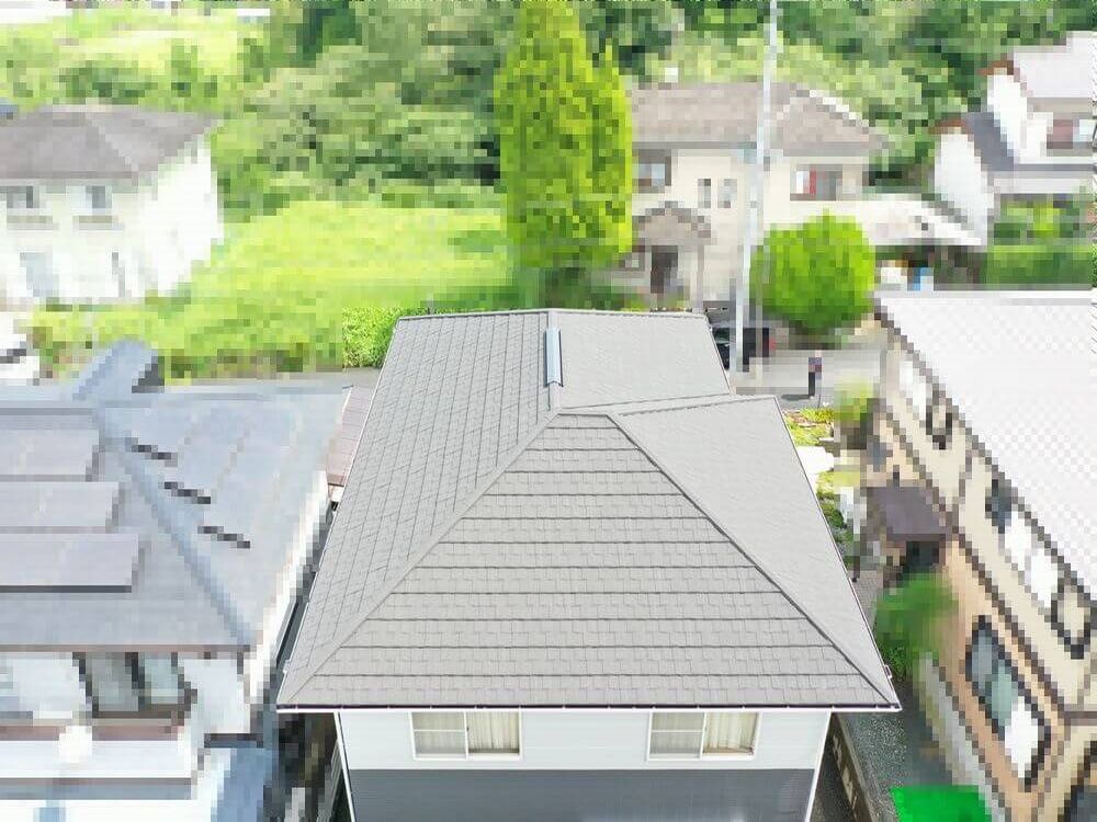 施工後屋根-4-1-4 伊賀市 屋根工事 リペイント匠
