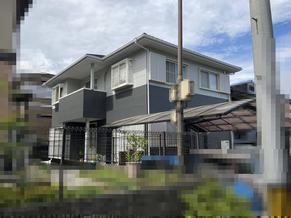 伊賀市の外壁塗装、屋根工事をリペイント匠が施工した写真