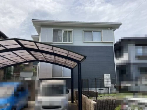 伊賀市の外壁塗装、屋根工事をリペイント匠が施工した写真