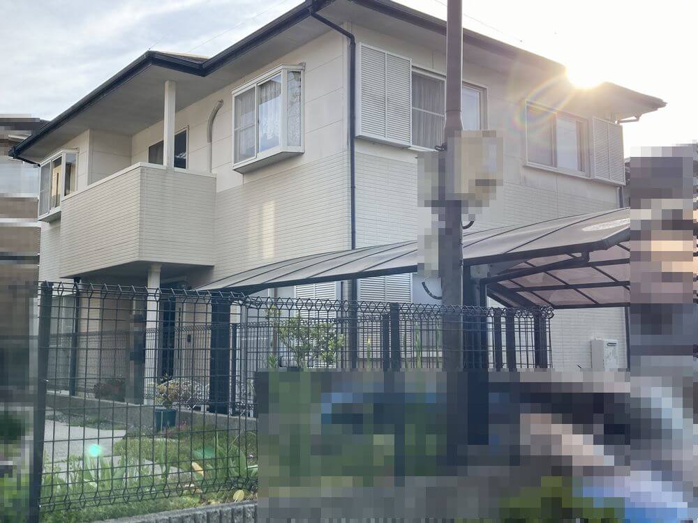 伊賀市の外壁塗装、屋根工事をリペイント匠が施工した写真