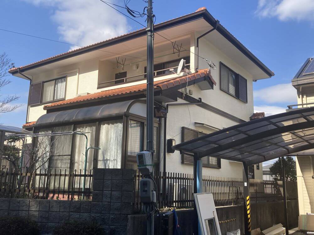 名張市 外装塗装 リペイント匠