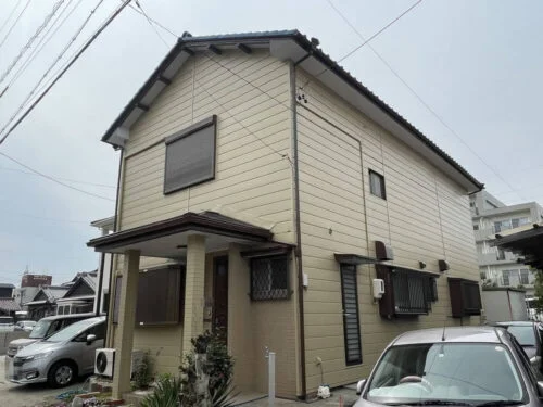 鈴鹿市の外壁塗装をリペイント匠が施工した写真