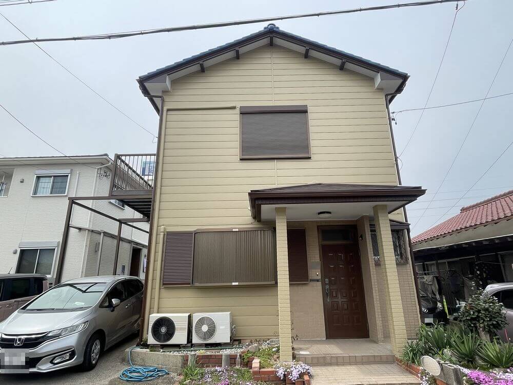 鈴鹿市の外壁塗装をリペイント匠が施工した写真