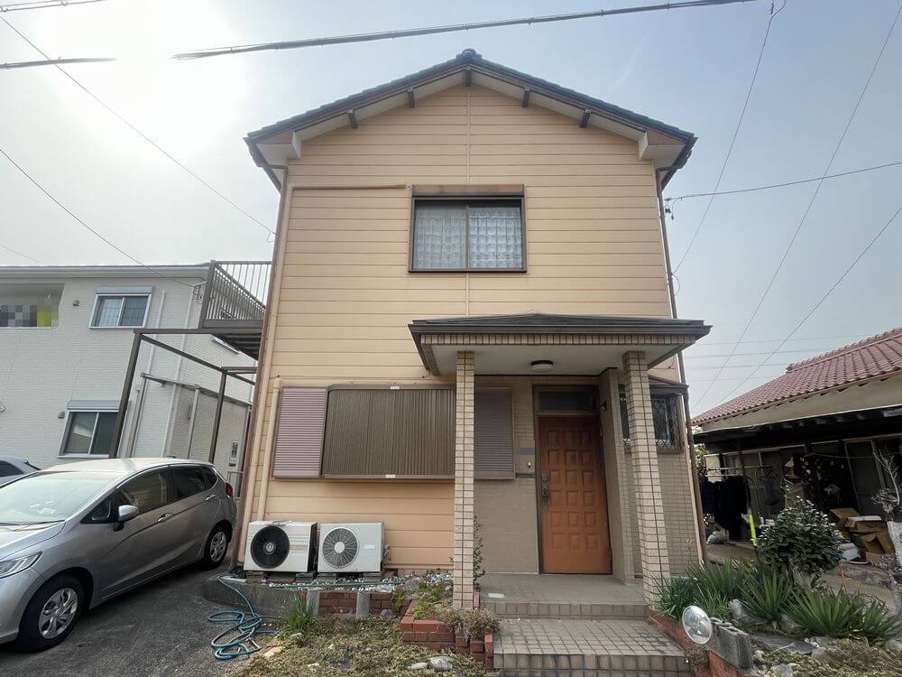 鈴鹿市の外壁塗装をリペイント匠が施工した写真