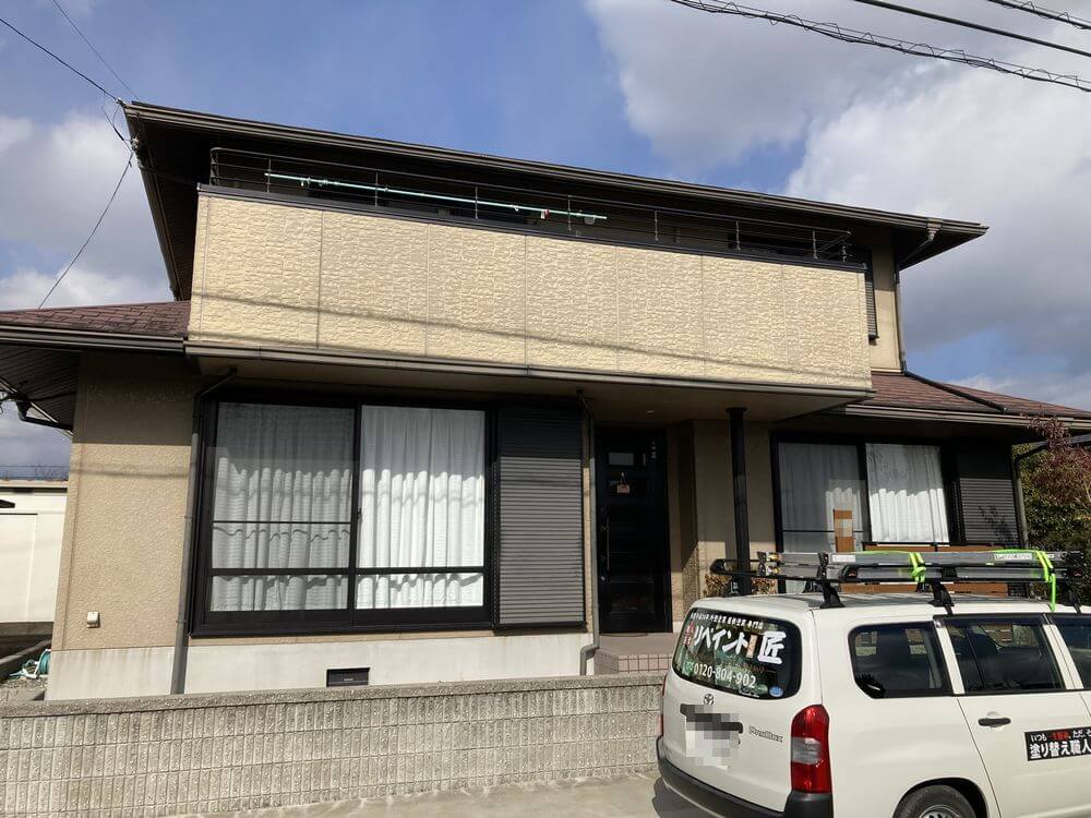 松阪市　外壁塗装　リペイント匠