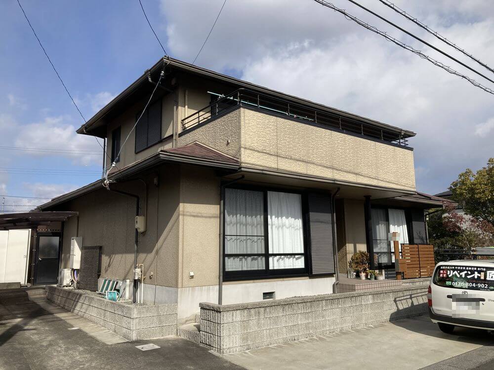 松阪市　外壁塗装　リペイント匠