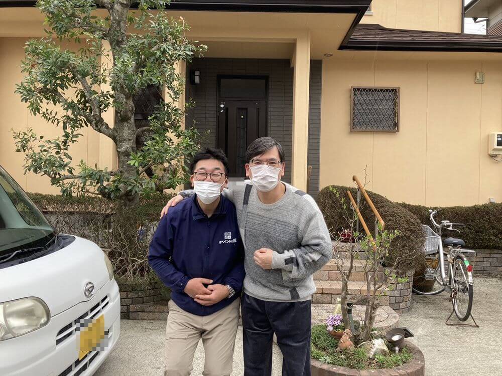 松阪市　外壁塗装　リペイント匠