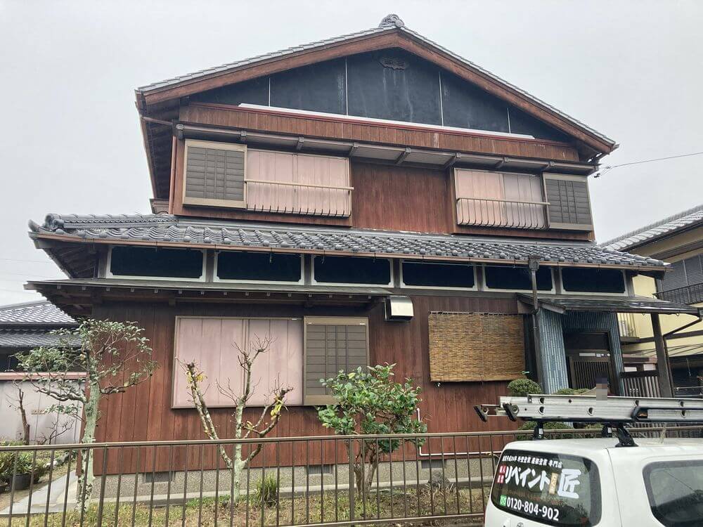 施工前 1 (4) (1) 松阪市 外壁塗装 リペイント匠